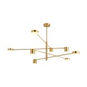 Loft Industry Modern - Brass Button Chandelier